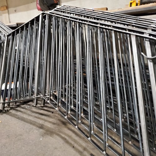 Custom metal fabrication services using steel and aluminum for projects in Edmonton.